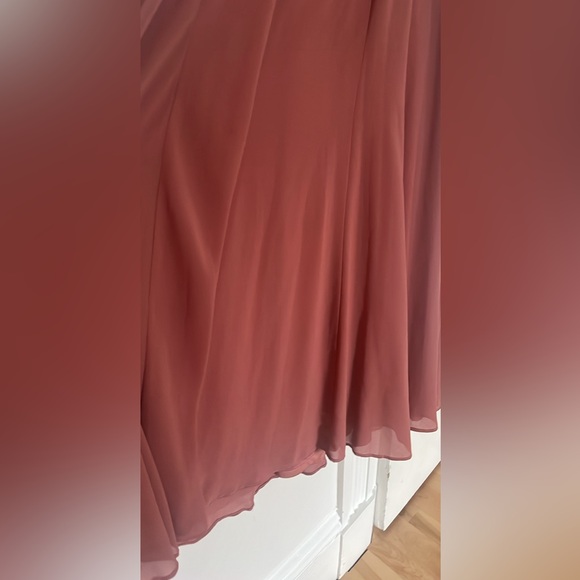 Dusty Rose Lulus Dress - Picture 7 of 9